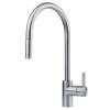 Franke Eos Neo 17-In Single Handle Pull-Down Kitchen Faucet In Stainless Steel, Eos-Pd-304