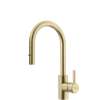 Franke Eos Neo 14-In Single Handle Pull-Down Prep Kitchen Faucet In Gold, Eos-Pr-Gld