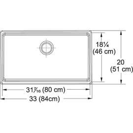 Farm House Undermount Fireclay Kitchen Sink