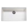 Franke Farm House 36-In. X 20-In. White Apron Front Single Bowl Fireclay Kitchen Sink - Fhk710-36Wh