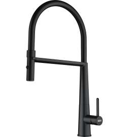 Franke Icon 18-In Single Handle Semi-Pro Kitchen Faucet In Matte Black, Icn-Sp-Mbk