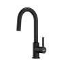 Maris Lario 13-In Single Handle Bar Faucet In Matte Black