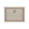 Franke Maris Undermount 25-In X 18.94-In Fragranite Single Bowl Kitchen Sink In Champagne