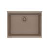 Franke Maris Undermount 25-In X 18.94-In Fragranite Single Bowl Kitchen Sink In Oyster