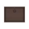 Franke Maris Undermount 25-In X 18.94-In Fragranite Ada Single Bowl Sink In Mocha