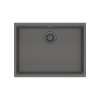 Franke Maris Undermount 25-In X 18.94-In Fragranite Ada Single Bowl Sink In Stone Grey