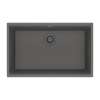 Franke Maris Undermount 30-In X 19-In Fragranite Single Bowl Kitchen Sink In Stone Grey