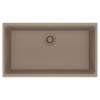 Franke Maris Undermount 33-In X 18.94-In Fragranite Single Bowl Kitchen Sink In Oyster