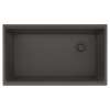 Franke Maris Undermount 33-In X 19.31-In Fragranite Single Bowl Kitchen Sink In Slate Grey