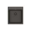 Franke Maris Dual Mount 17.31-In X 19.69-In Fragranite Single Bowl Bar / Prep Sink In Slate Grey