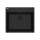 Franke Maris Dual Mount 25-In X 22-In Fragranite Single Bowl Kitchen Sink In Matte Black
