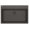 Franke Maris Dual Mount 33-In X 22-In Fragranite Single Bowl Kitchen Sink In Slate Grey