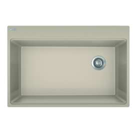 Franke Maris Dual Mount 33-In X 22-In Fragranite Single Bowl Kitchen Sink