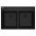 Franke Maris Dual Mount 33-In X 22-In Fragranite Double Bowl Kitchen Sink In Matte Black