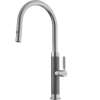 Franke Mythos Masterpiece 18.3-Inch Single Handle Pull-Down Kitchen Faucet In Stainless Steel