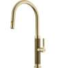 Franke Mythos Masterpiece 18.3-Inch Single Handle Pull-Down Kitchen Faucet In Gold