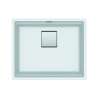 Franke Peak 22.1-In. X 18.1-In. Fragranite Undermount Single Bowl Kitchen Sink In Polar White