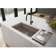 Franke Peak 32.0-In. X 18.8-In. Fragranite Undermount Single Bowl Kitchen Sink In Oyster