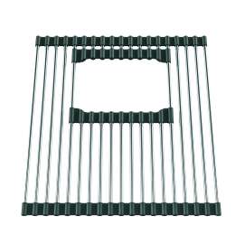 Franke 11.1-In. X 13.5-In. Stainless Steel Bottom Roller Mat For Peak Pkg11014 Sinks