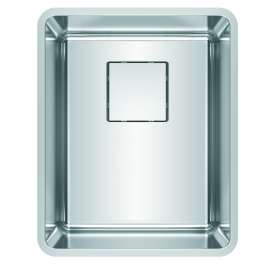 Franke Pescara 15-In. X 18-In. 18 Gauge Stainless Steel Undermount Single Bowl Kitchen Sink - Ptx110-14