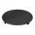 Franke Round Colorline Drain Cover In Matte Black