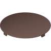 Franke Round Colorline Drain Cover In Mocha