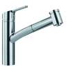 Franke Smart Single Handle Pull-Out Kitchen Faucet In Polished Chrome, Sma-Po-Chr