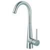 Franke Steel 14.4-In Single Handle Swivel Spout Kitchen Prep / Bar Faucet In Stainless Steel, Stl-Br-304