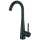 Franke Steel 14.4-In Single Handle Swivel Spout Kitchen Prep / Bar Faucet In Industrial Black, Stl-Br-Ibk