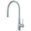 Franke Steel 17.5-Inch Single Handle Pull-Down Kitchen/ Outdoor Faucet In 316 Stainless Steel, Stl-Pd-316