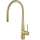 Franke Steel 17.5-Inch Single Handle Pull-Down Kitchen Faucet In Gold, Stl-Pd-Ibk