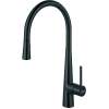 Franke Steel 17.5-Inch Single Handle Pull-Down Kitchen Faucet In Industrial Black, Stl-Pd-Ibk