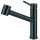 Franke Steel 9-In Single Handle Pull-Out Kitchen Faucet In Industrial Black, Stl-Po-Ibk