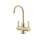 Franke 8.75-In Double Handle Hot And Cold Water Filtration Faucet In Gold, Unj-Hc-Gld