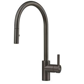 Franke Eos Neo 17-In Single Handle Pull-Down Kitchen Faucet In Anthracite, Eos-Pd-Ant