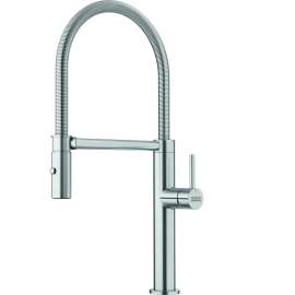 Franke Pescara 2.0 18.3-Inch Single Handle Semi-Pro Spray Faucet In Stainless Steel