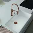 Franke Pescara 2.0 18.3-Inch Single Handle Semi-Pro Spray Faucet In Copper