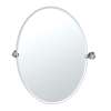 Tiara 4329LG Large Oval Mirror in Chrome