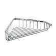 9-1/4 Inch Corner Shower Basket in Chrome