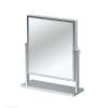 Elegant Magnified Table Mirror in Chrome