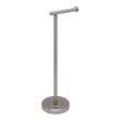 Floor Standing Tissue Paper Holder in Satin Nickel