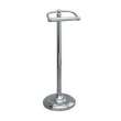 22in Height Single Bar Floor Standing Tissue Paper Stand in Chrome