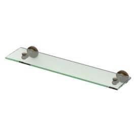 Wall-Mounted Glass Vanity Shelf