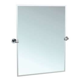 23-1/2 Inch Beveled Edge Tilting Rectangular Wall Mirror