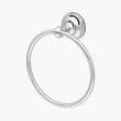 Wall-Mounted Towel Ring in Polished Nickel
