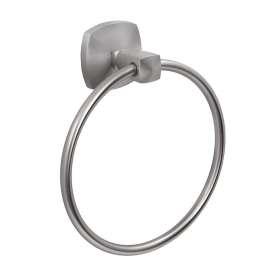 Jewel 4152 Wall Mounted Towel Ring in Satin Nickel