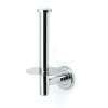 Traditional Upright Bathroom Tissue Holder in Chrome