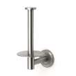 Traditional Upright Bathroom Tissue Holder in Satin Nickel