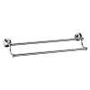 Charlotte 4354 24in Double Towel Bar in Chrome
