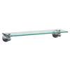 Glass Shelf in Satin Nickel